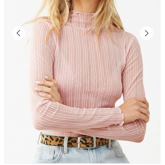 Pink Sheer Top - Picture 1 of 1